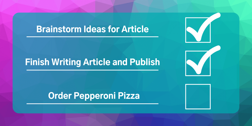 article checklist article writing checklist
